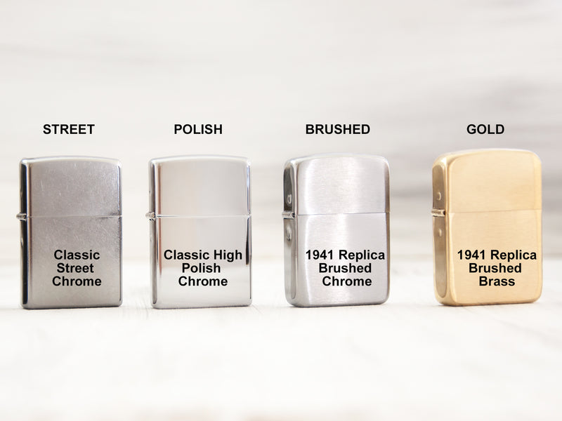 Personalized Zippo Lighter in Gift Box