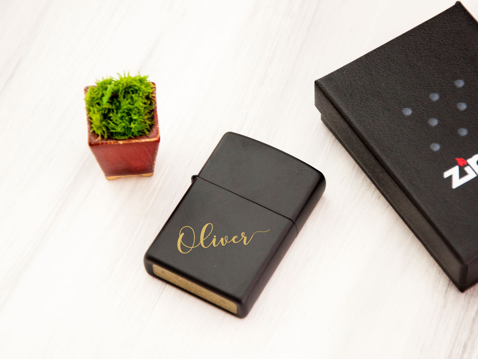 Personalized Zippo Lighter - Groomsmen Gift