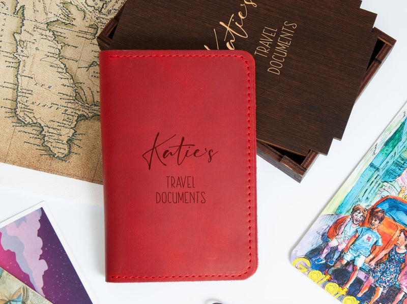 Personalized Travel Wallet - Bridal Shower Party Gifts