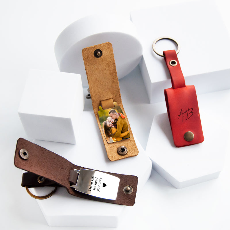 MXRSDF Drive Safe Keychain For Husband - Sentimental Love Message Keyring For Men Anniversary Christmas