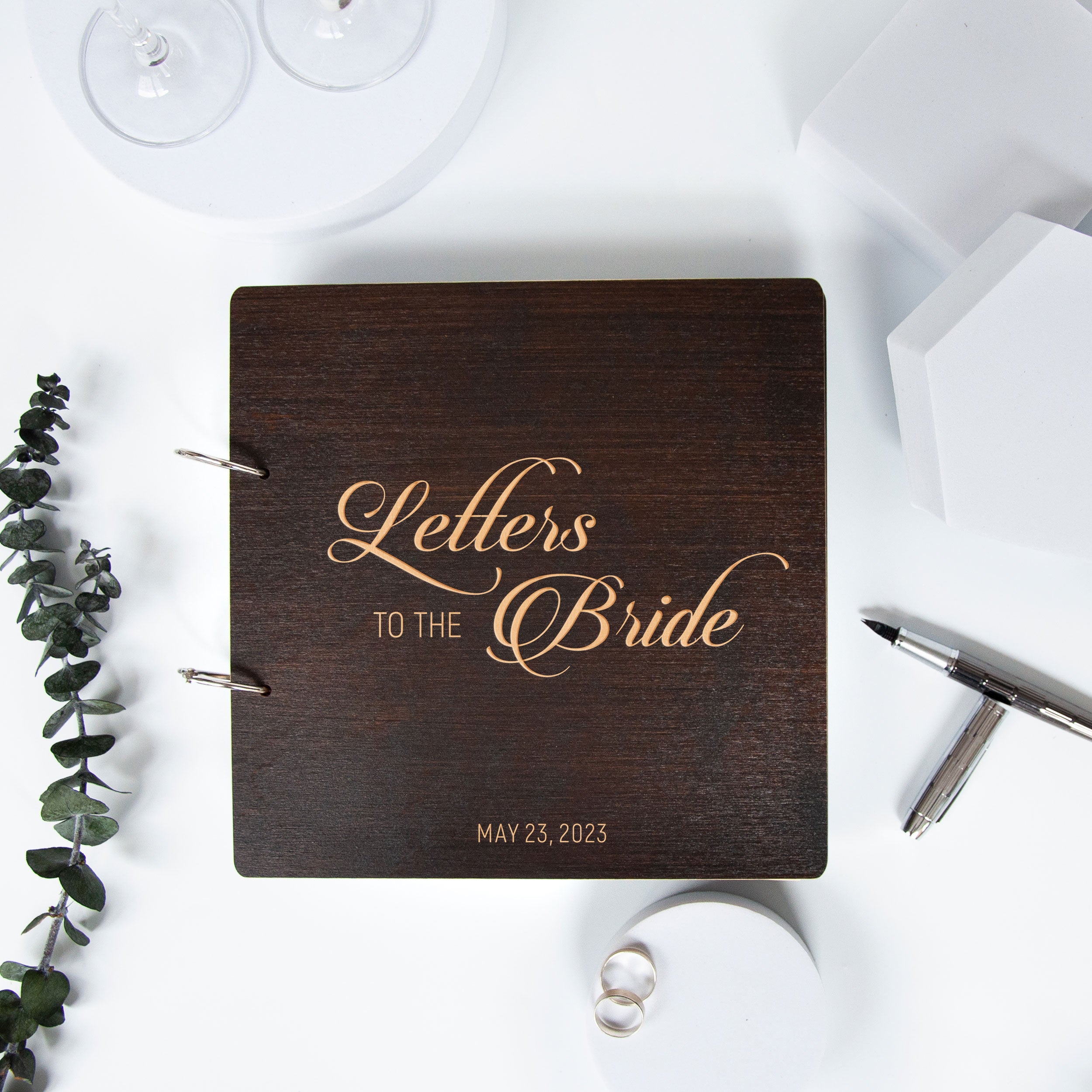 Letters to the Bride - Bridal Shower Scrapbook