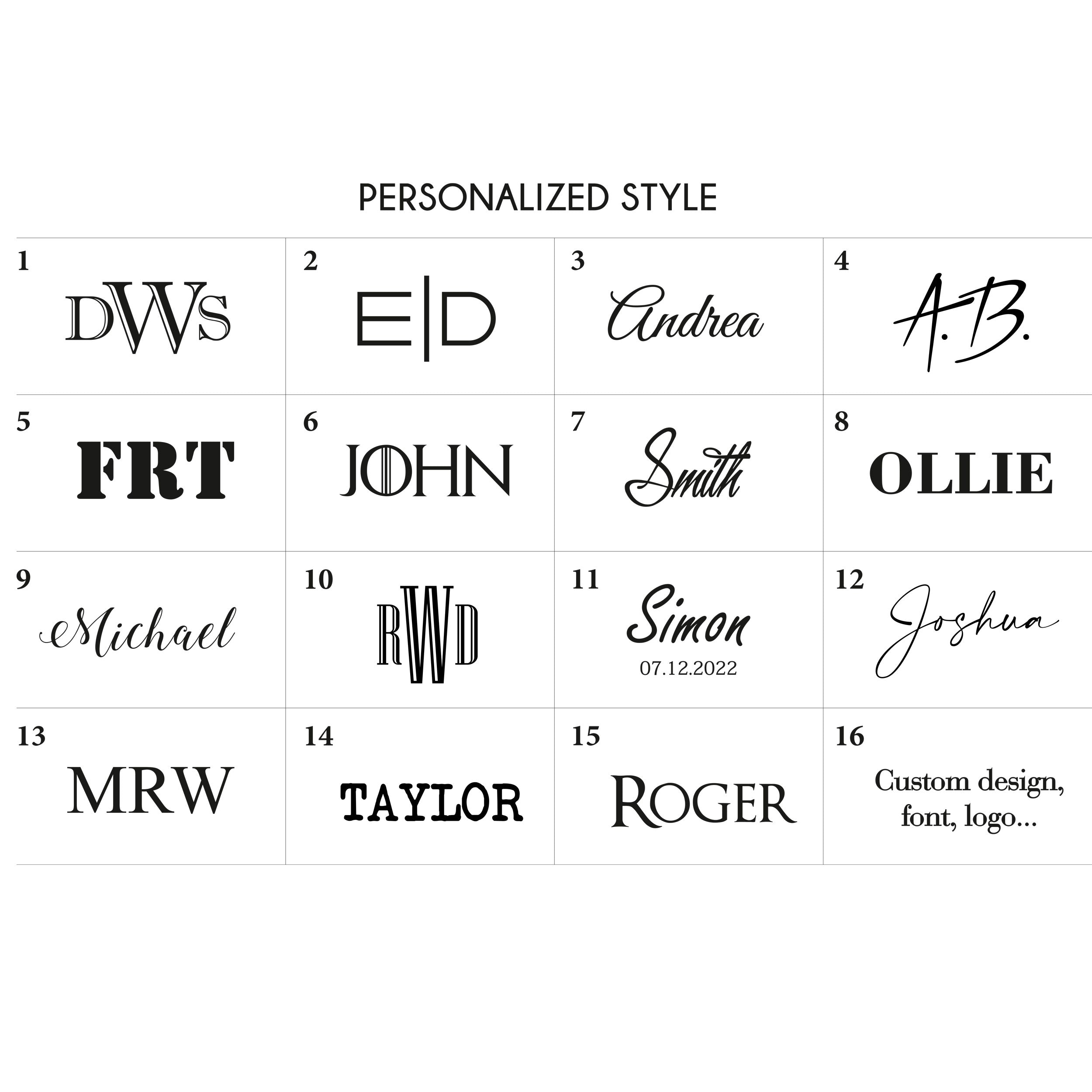 Personalized Custom Leather Keychain - Anniversary Gifts for men