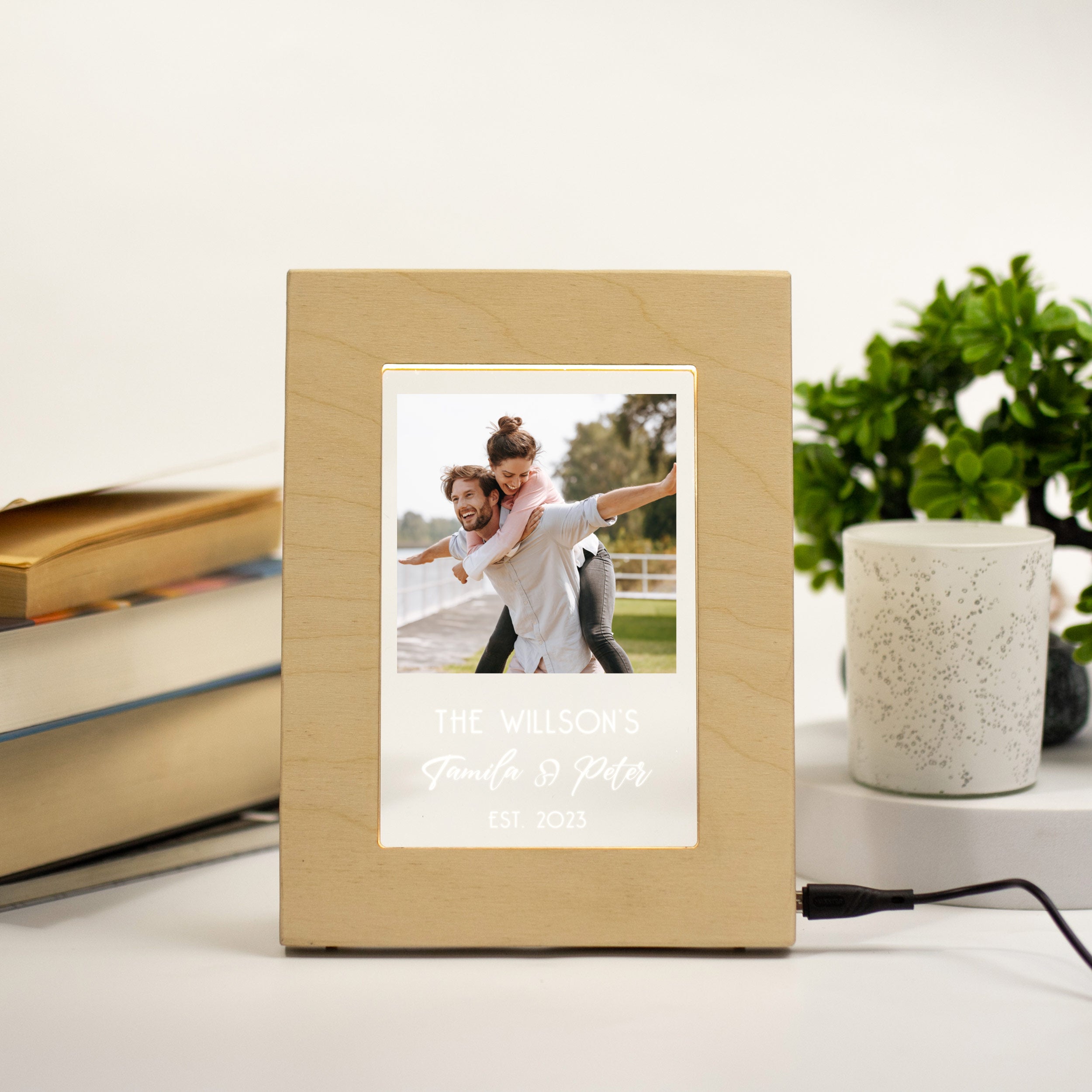 Music Picture Frame - Personalized Photo Gifts for Couple