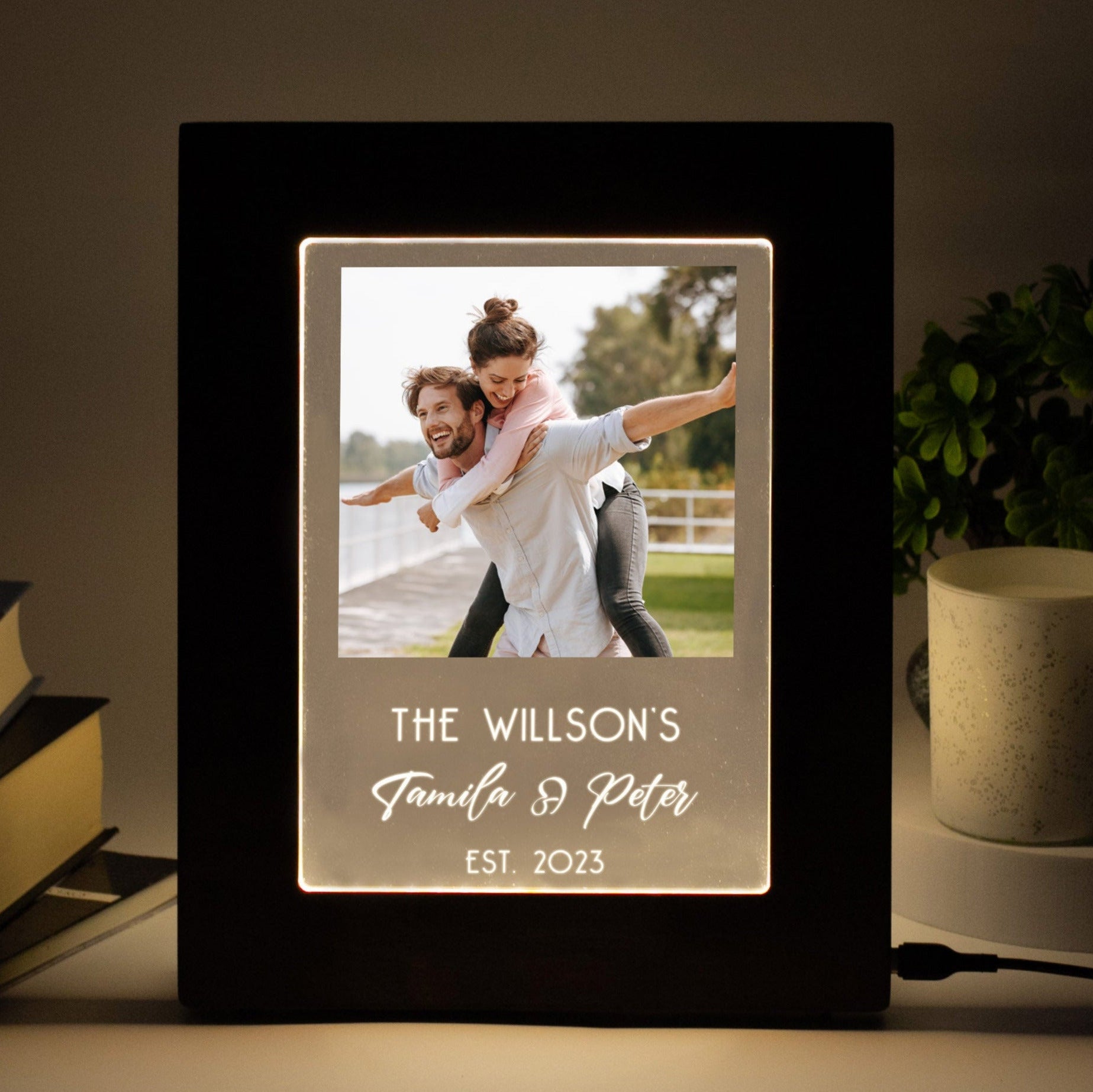 Music Picture Frame - Personalized Photo Gifts for Couple