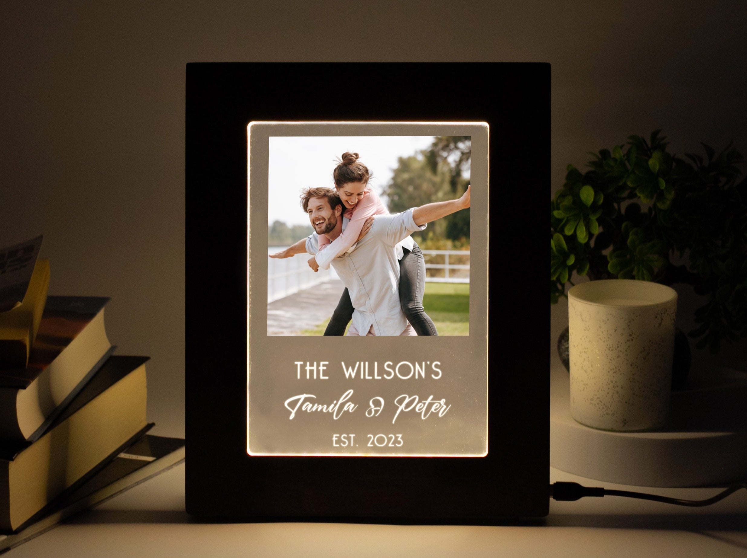 Music Picture Frame - Personalized Photo Gifts for Couple