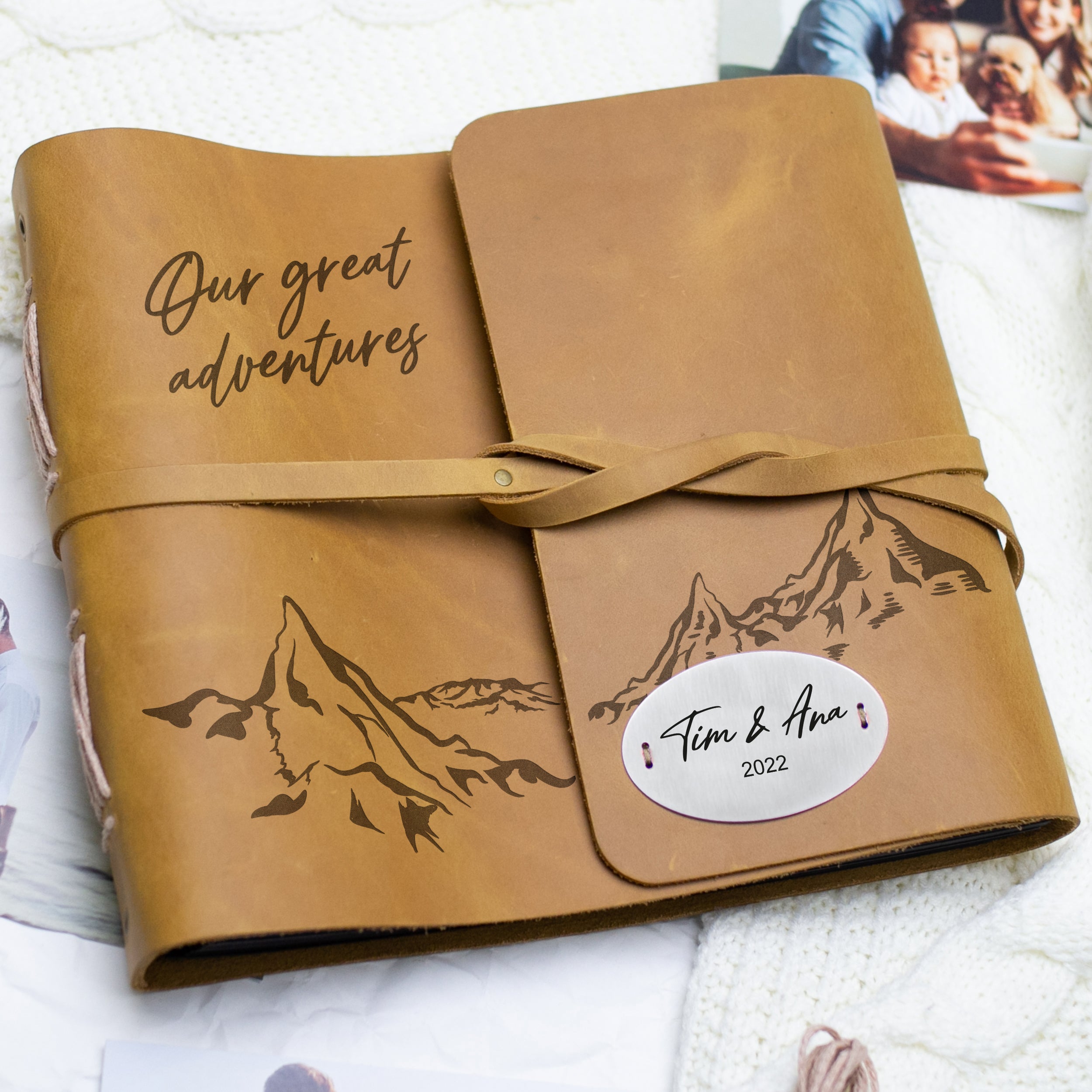 Adventure Album - Personalized Mountain Photo Album