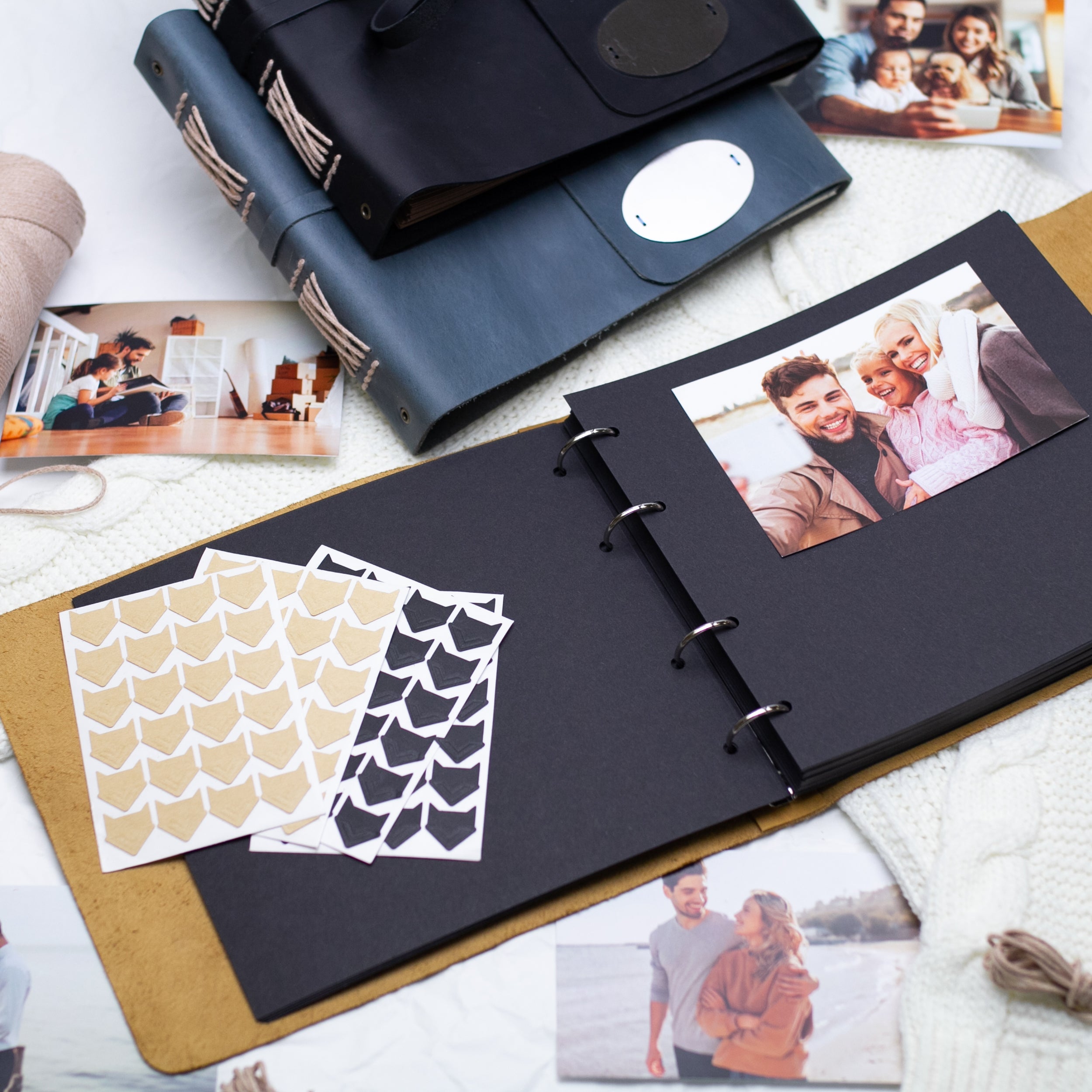 Adventure Photo Album - Engraved Travel Scrapbook