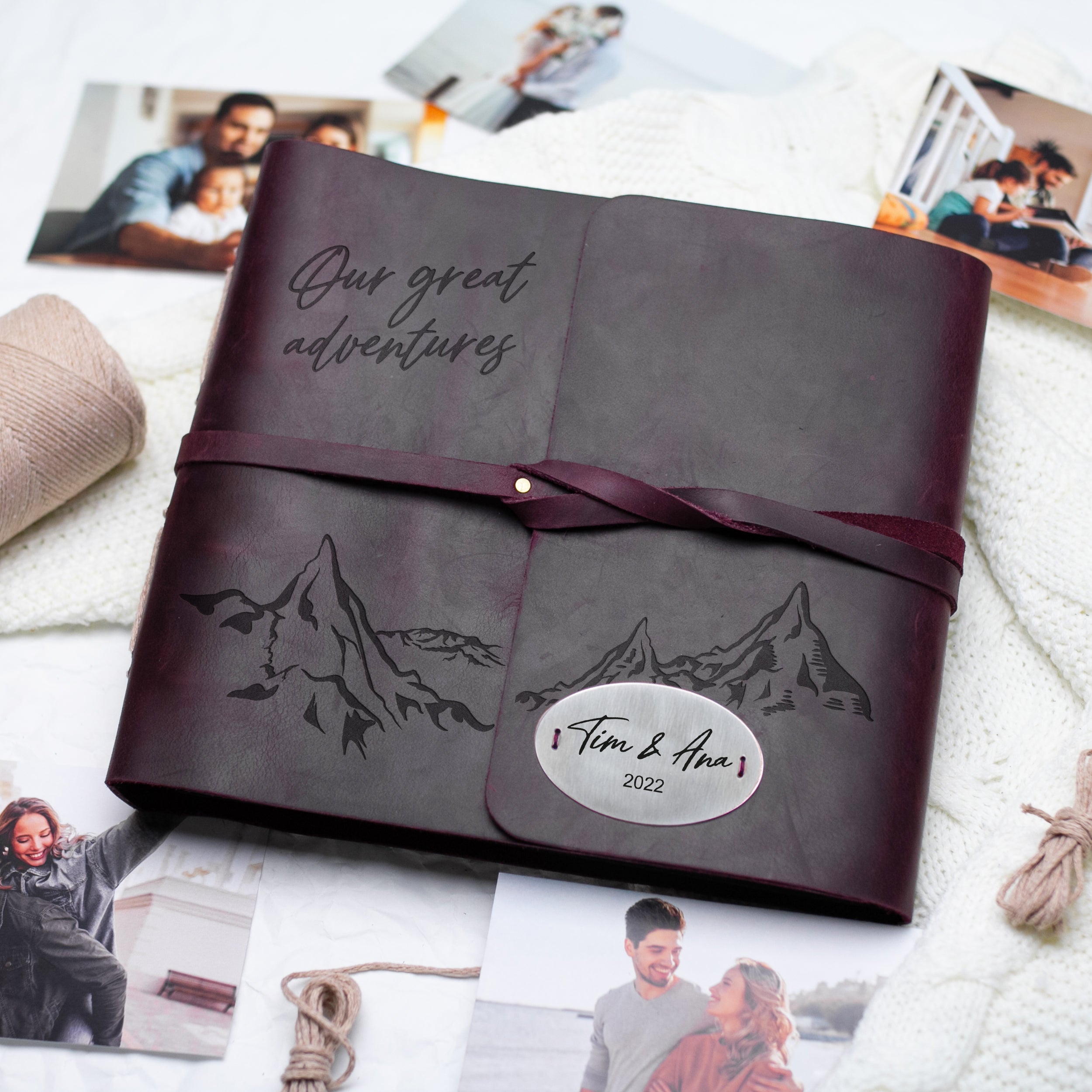 Adventure Album - Personalized Mountain Photo Album