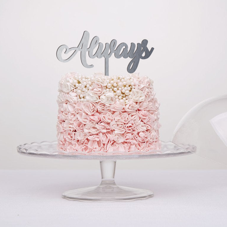 Wedding Cake Topper - Engagement Cake Decor
