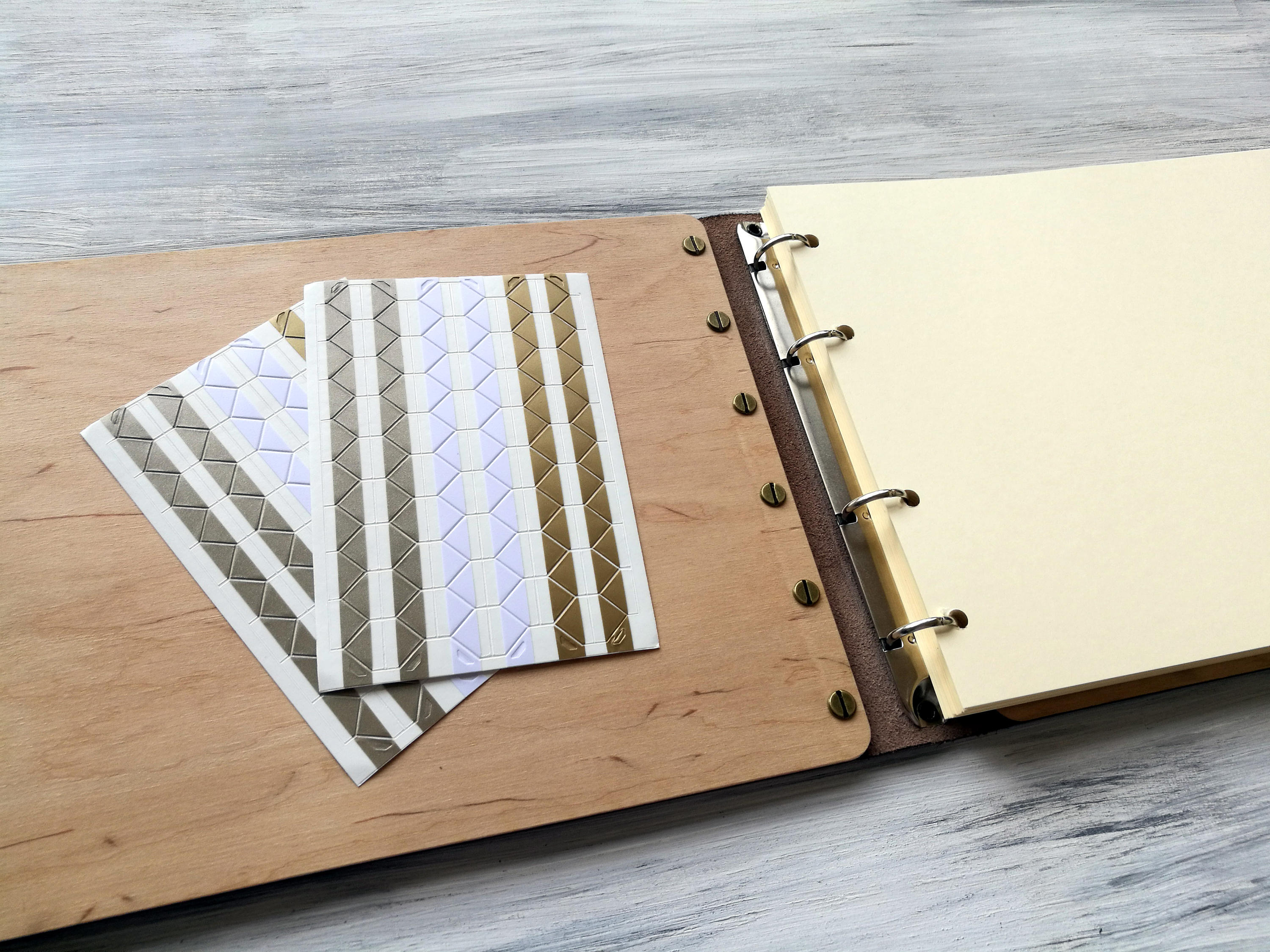 Rustic Wedding Album - Bridal Shower Gift