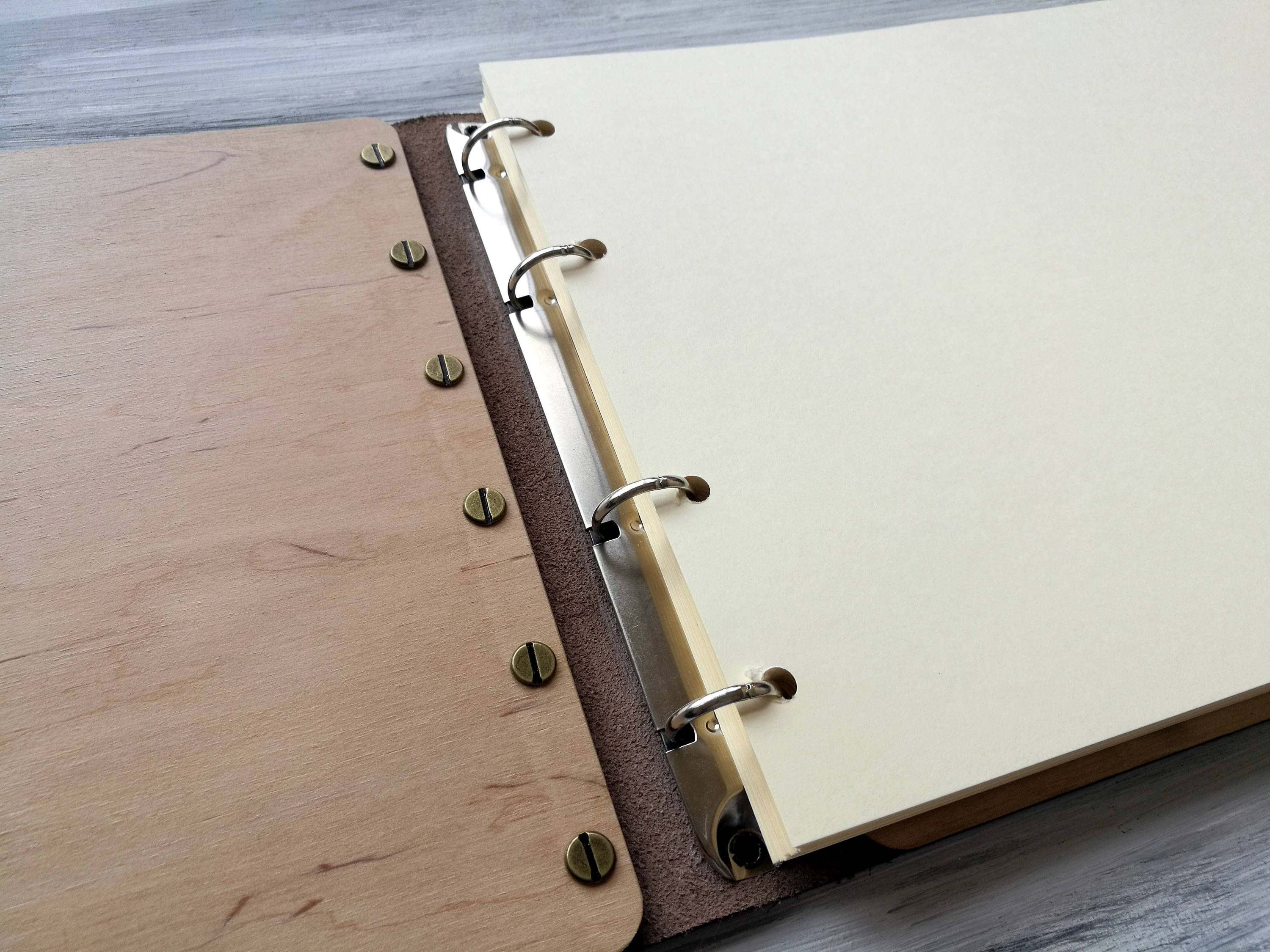 Rustic Wedding Album - Bridal Shower Gift