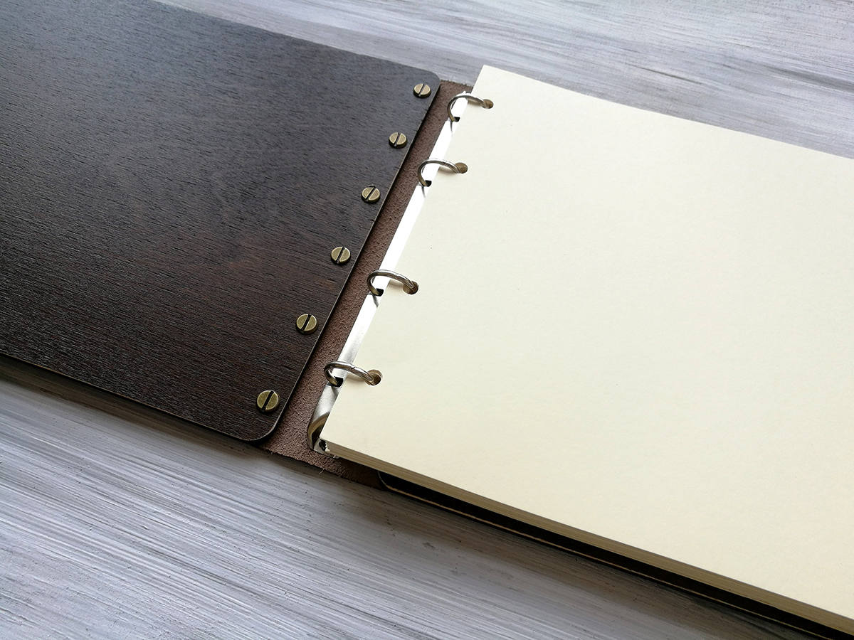 Rustic Wedding Album - Bridal Shower Gift