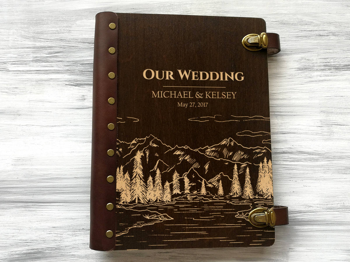 Travel Personalized Photo Album - Landscape Mountain Adventure Photo Album