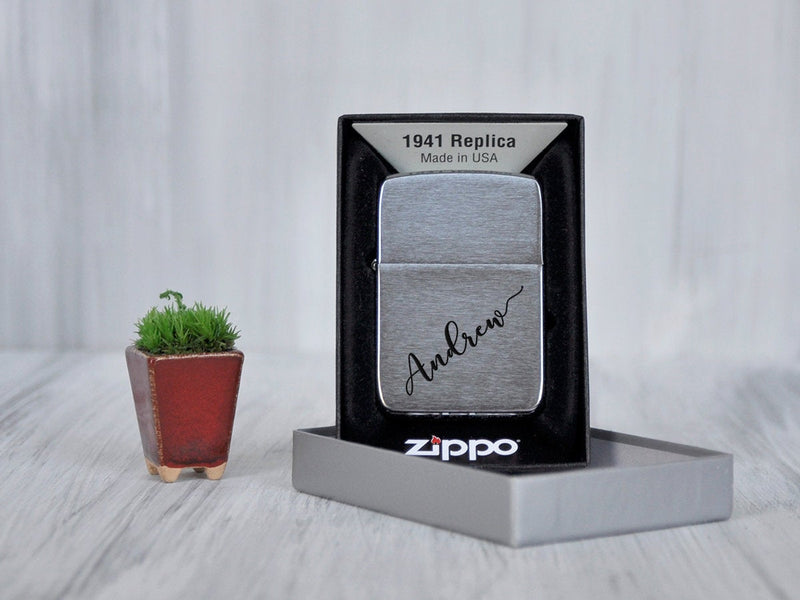 Custom Lighter Zippo - Groomsmen Gifts