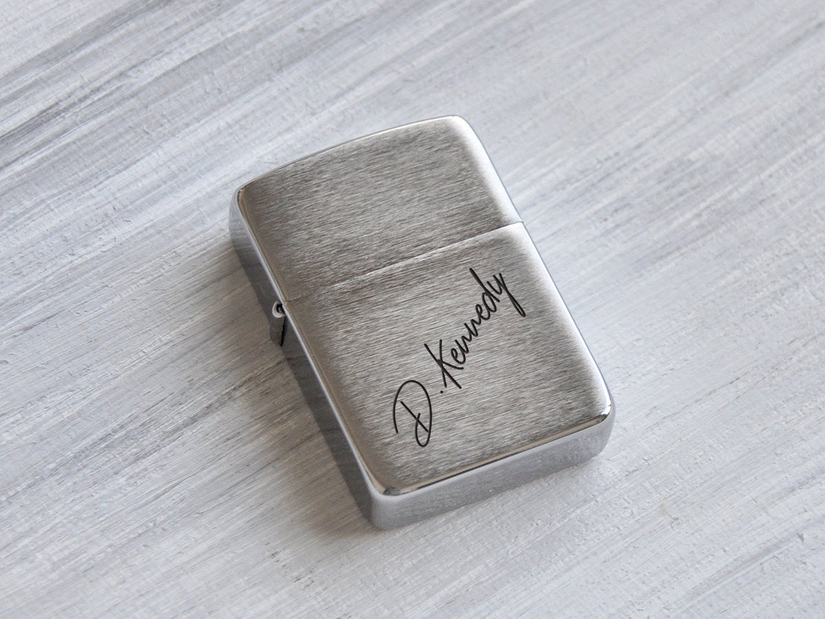 Personalized Lighter Zippo - Custom Handwriting Signature