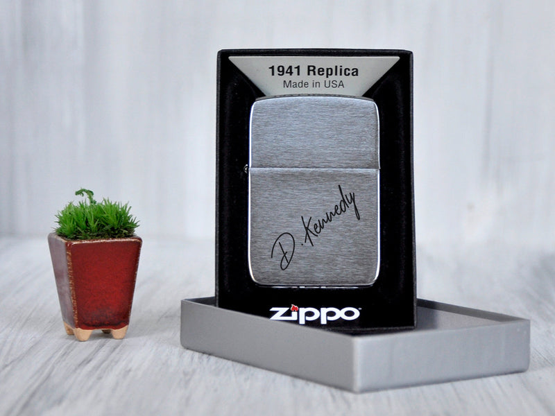 Personalized Lighter Zippo - Custom Handwriting Signature –  WoodPresentStudio