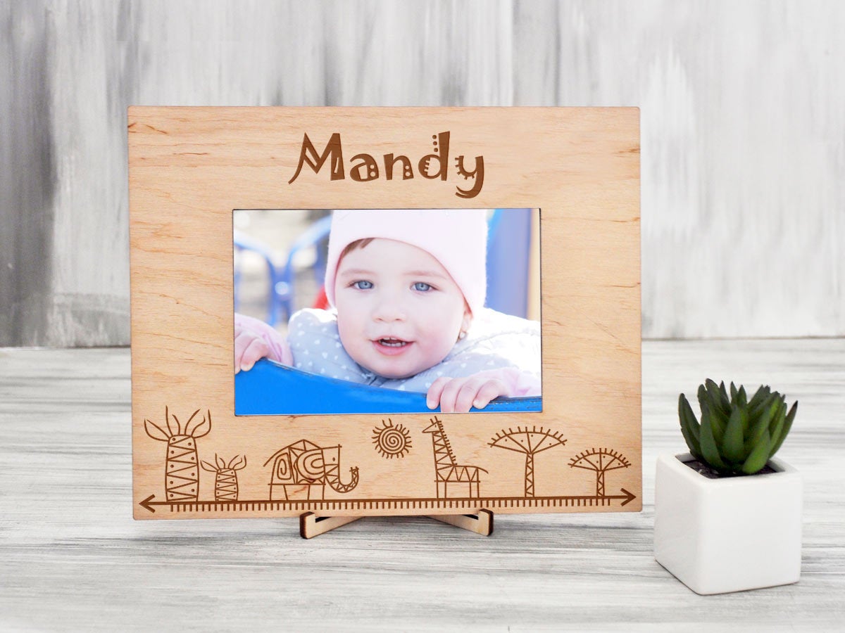 Personalized Baby Picture Frame - Nursery Photo Frame