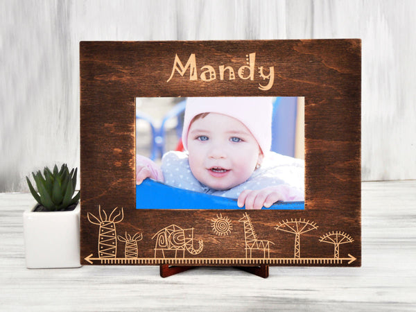Personalized Baby Picture Frame - Nursery Photo Frame