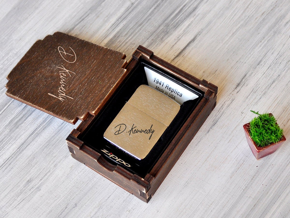 Personalized Lighter Zippo - Custom Handwriting Signature