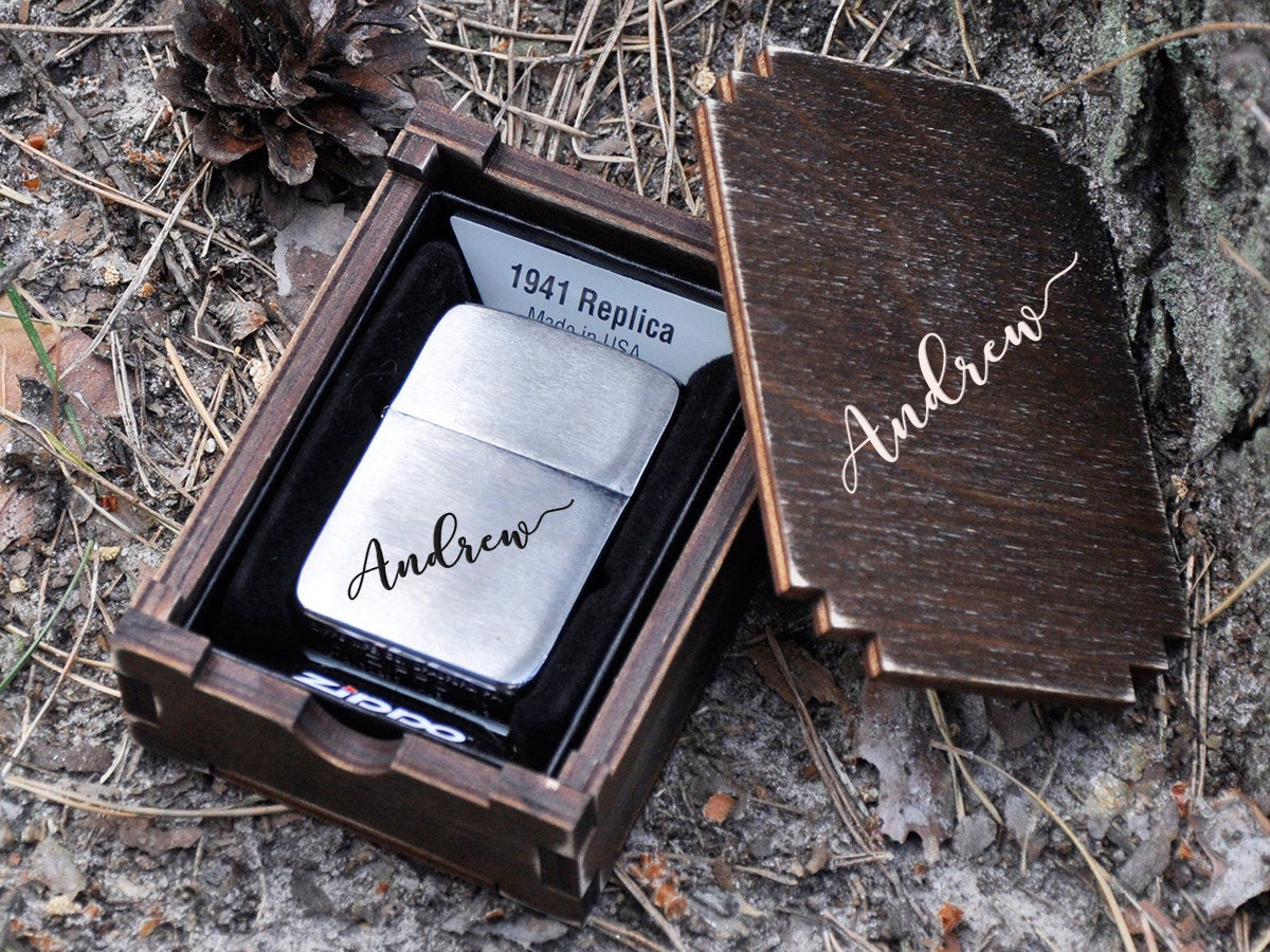 Custom Lighter Zippo - Groomsmen Gifts