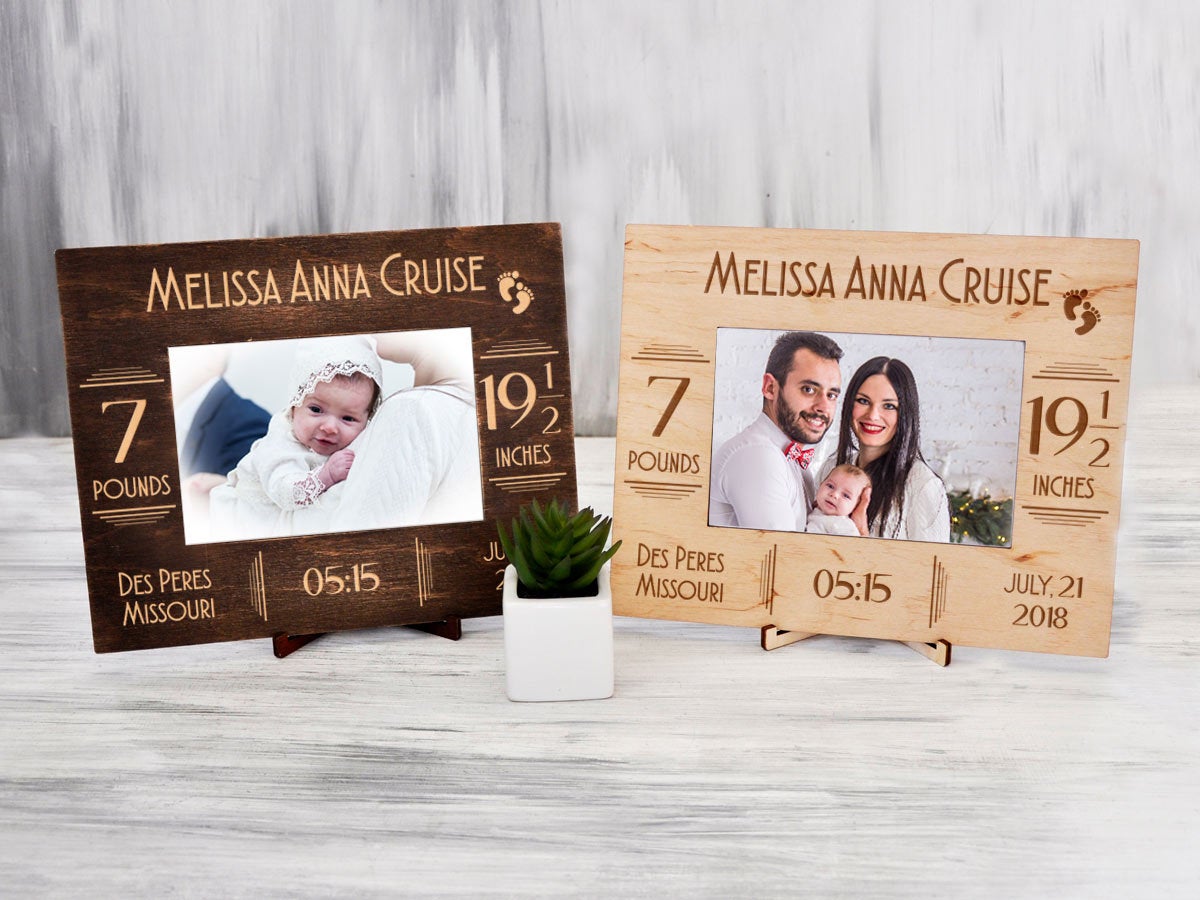 Baby Picture Frame - New Mom Gift for Her