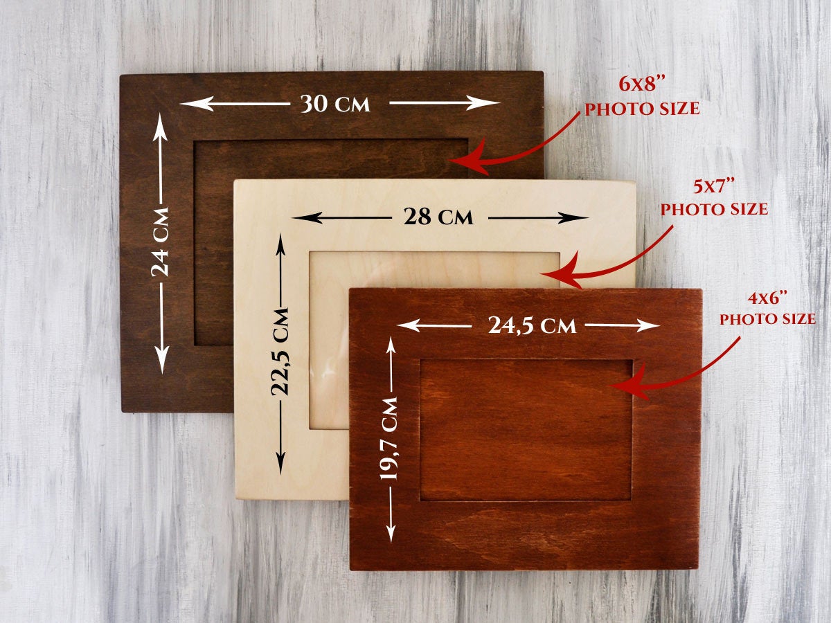 Personalized Dog Photo Frame - Rustic Home Decor