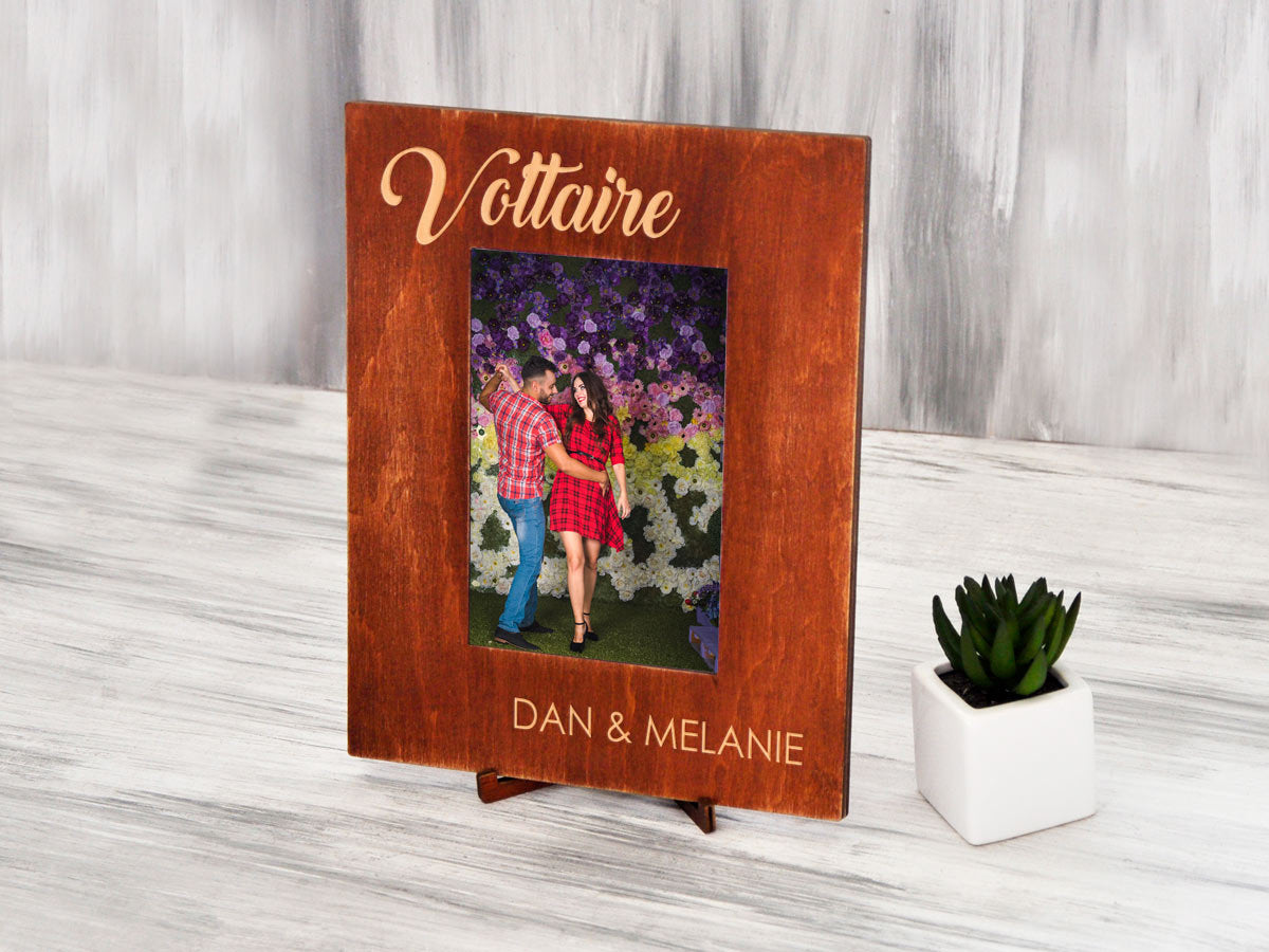 Personalized Photo Frame - Housewarming Gift for Couple