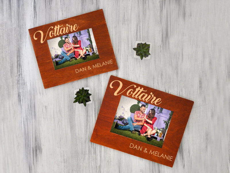 Personalized Photo Frame - Housewarming Gift for Couple
