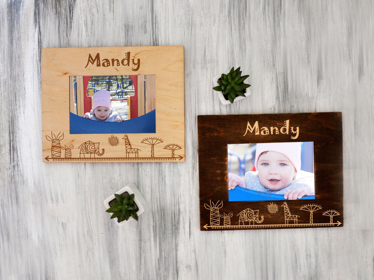 Personalized Baby Picture Frame - Nursery Photo Frame