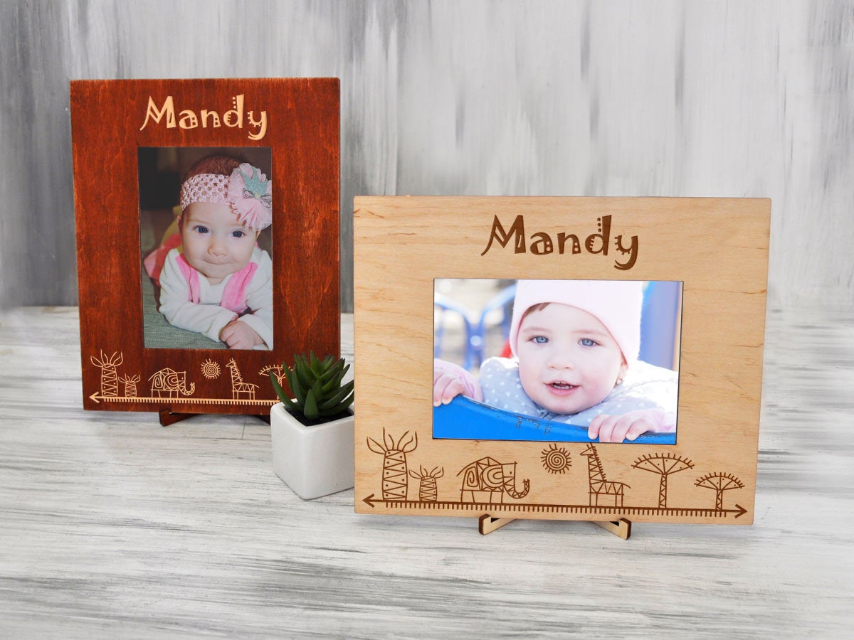 Personalized Baby Picture Frame - Nursery Photo Frame