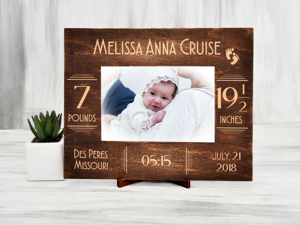 Baby Picture Frame - New Mom Gift for Her