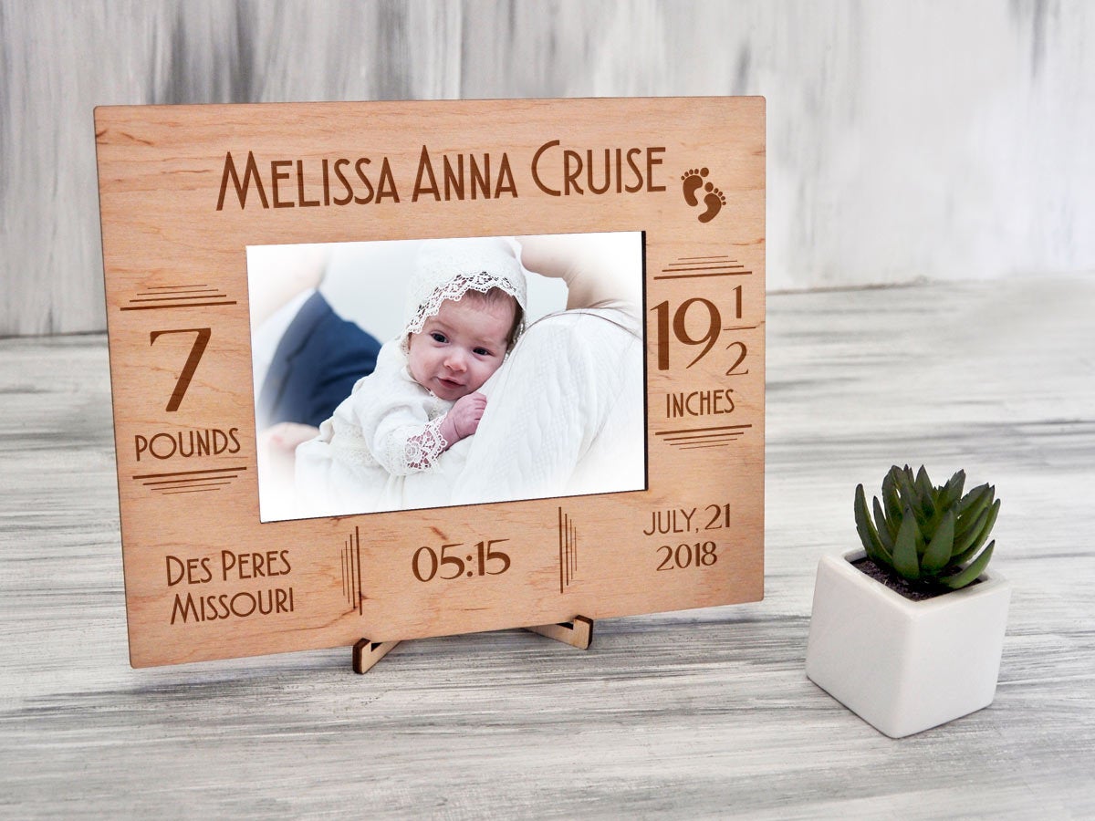 Baby Picture Frame - New Mom Gift for Her