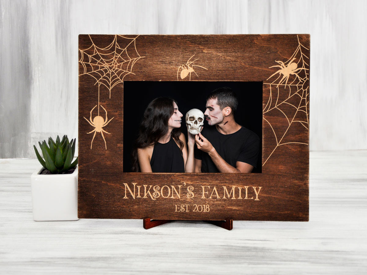 Original Wedding Frame - Gothic Wedding Gift for Couple