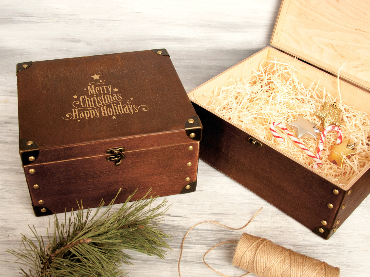 Merry Christmas Gift Box - Housewarming Gift