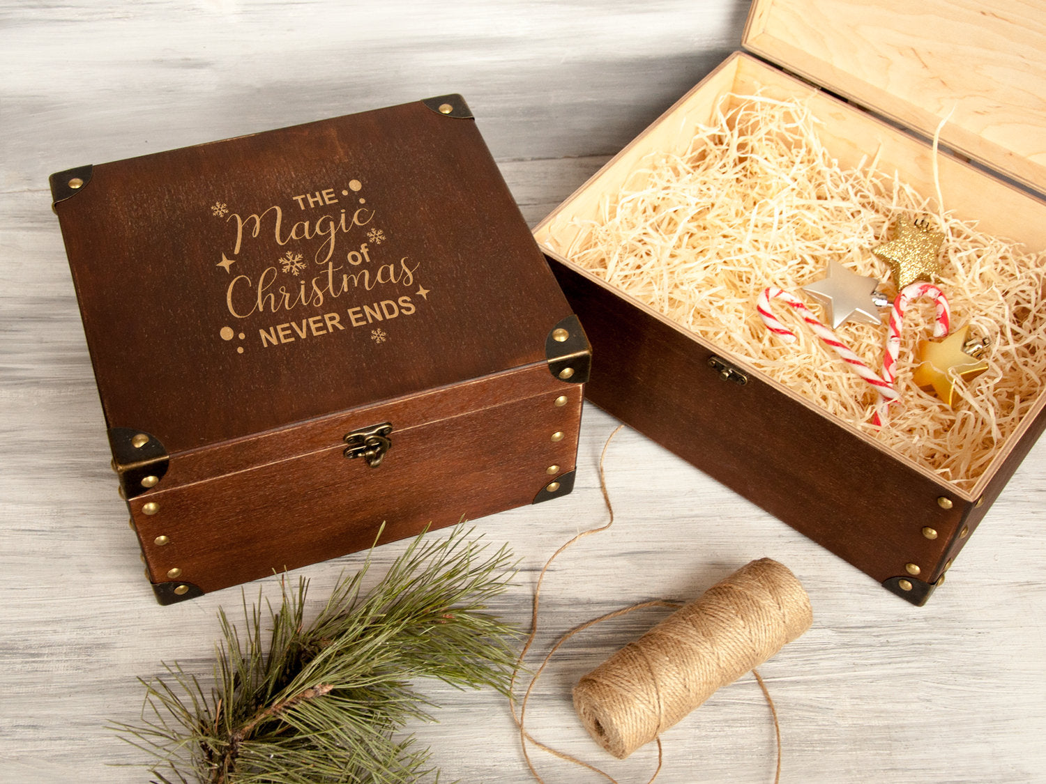 Customized Christmas Gift Box Magic of Christmas - Holidays Gift Box