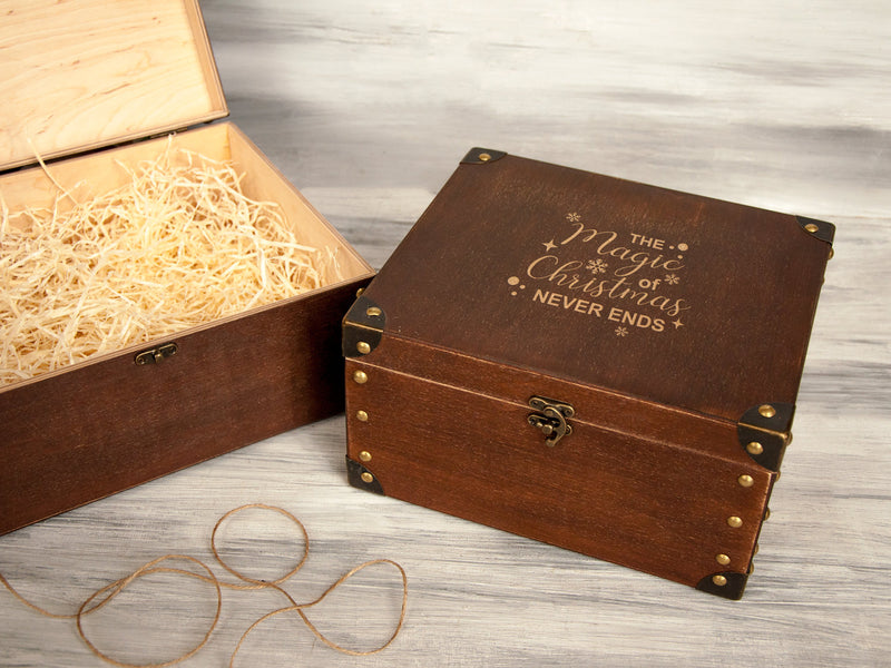 Customized Christmas Gift Box Magic of Christmas - Holidays Gift Box