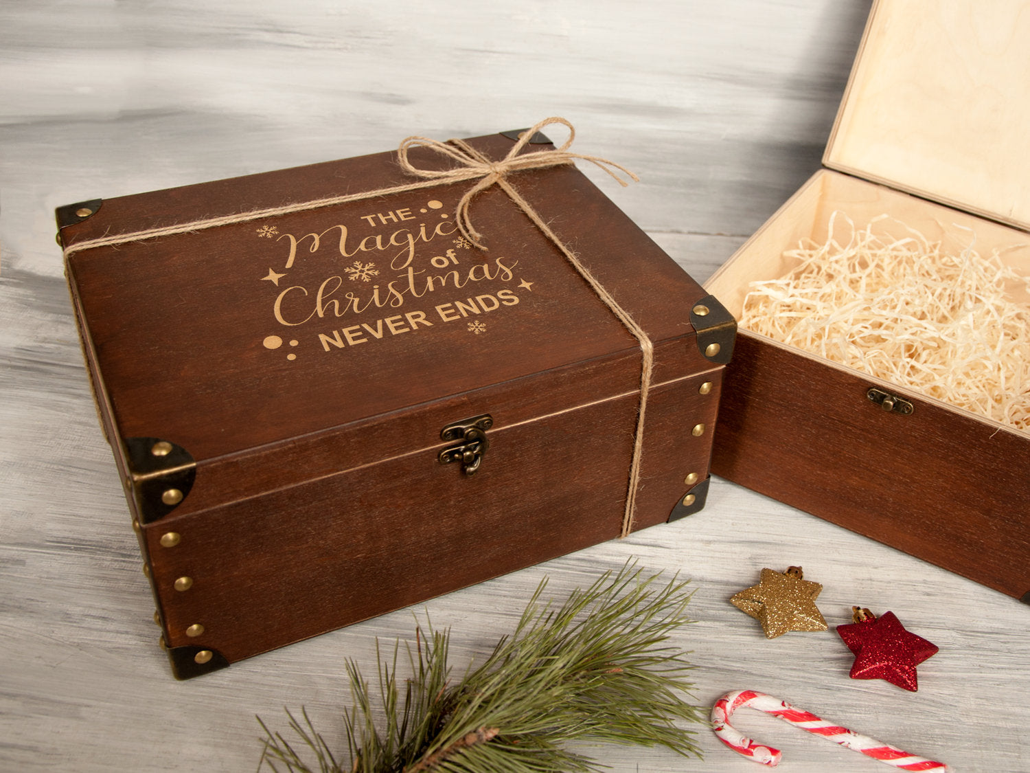 Customized Christmas Gift Box Magic of Christmas - Holidays Gift Box