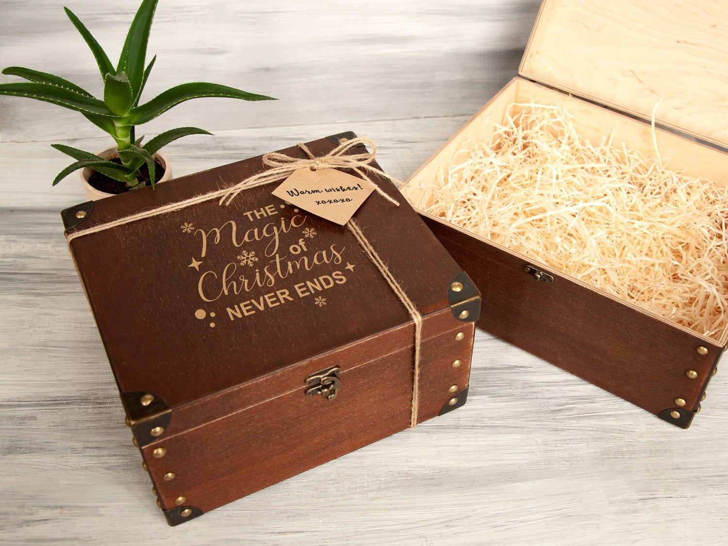 Customized Christmas Gift Box Magic of Christmas - Holidays Gift Box