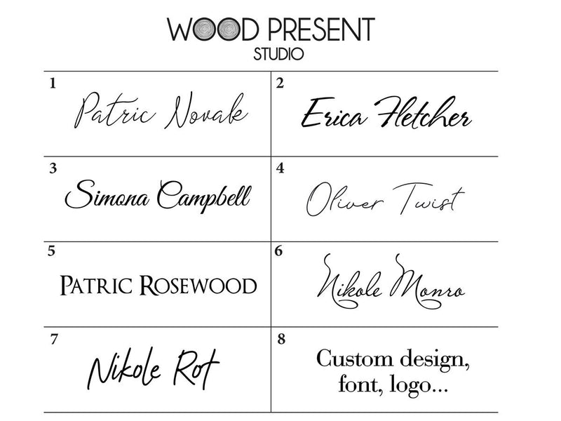 Personalized Leather Cover - Christmas Gift for Husband or Boyfriend