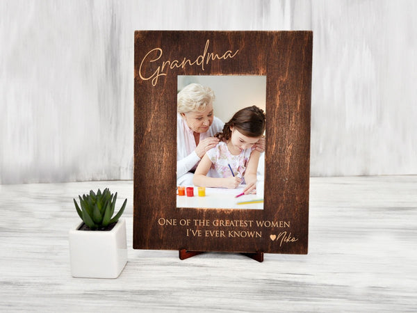 Christmas Gifts for Grandma - Personalized Picture Frame