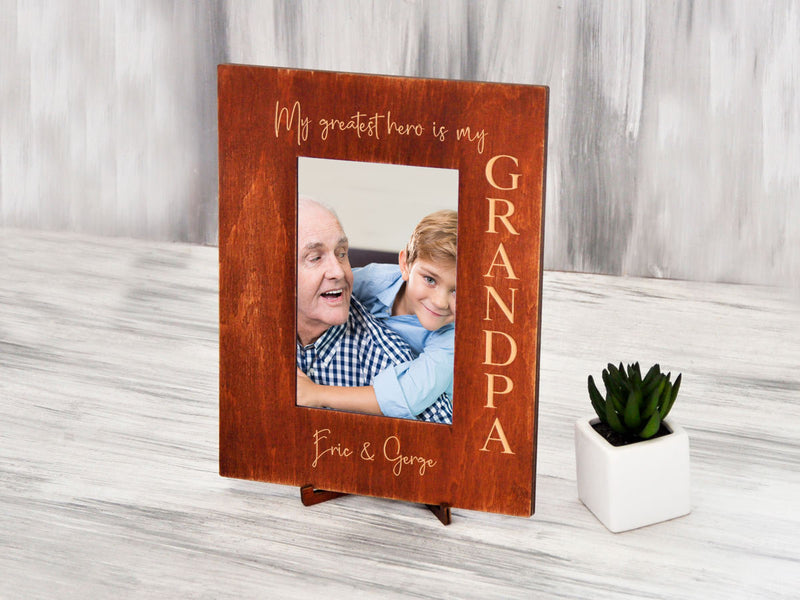 Grandparent Gifts for Christmas - Custom Picture Frame