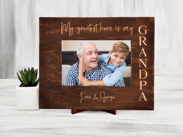Grandparent Gifts for Christmas - Custom Picture Frame