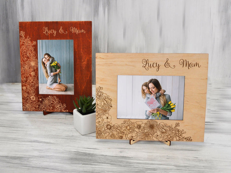 Personalized Picture Frame - Birthday Gift for Mother