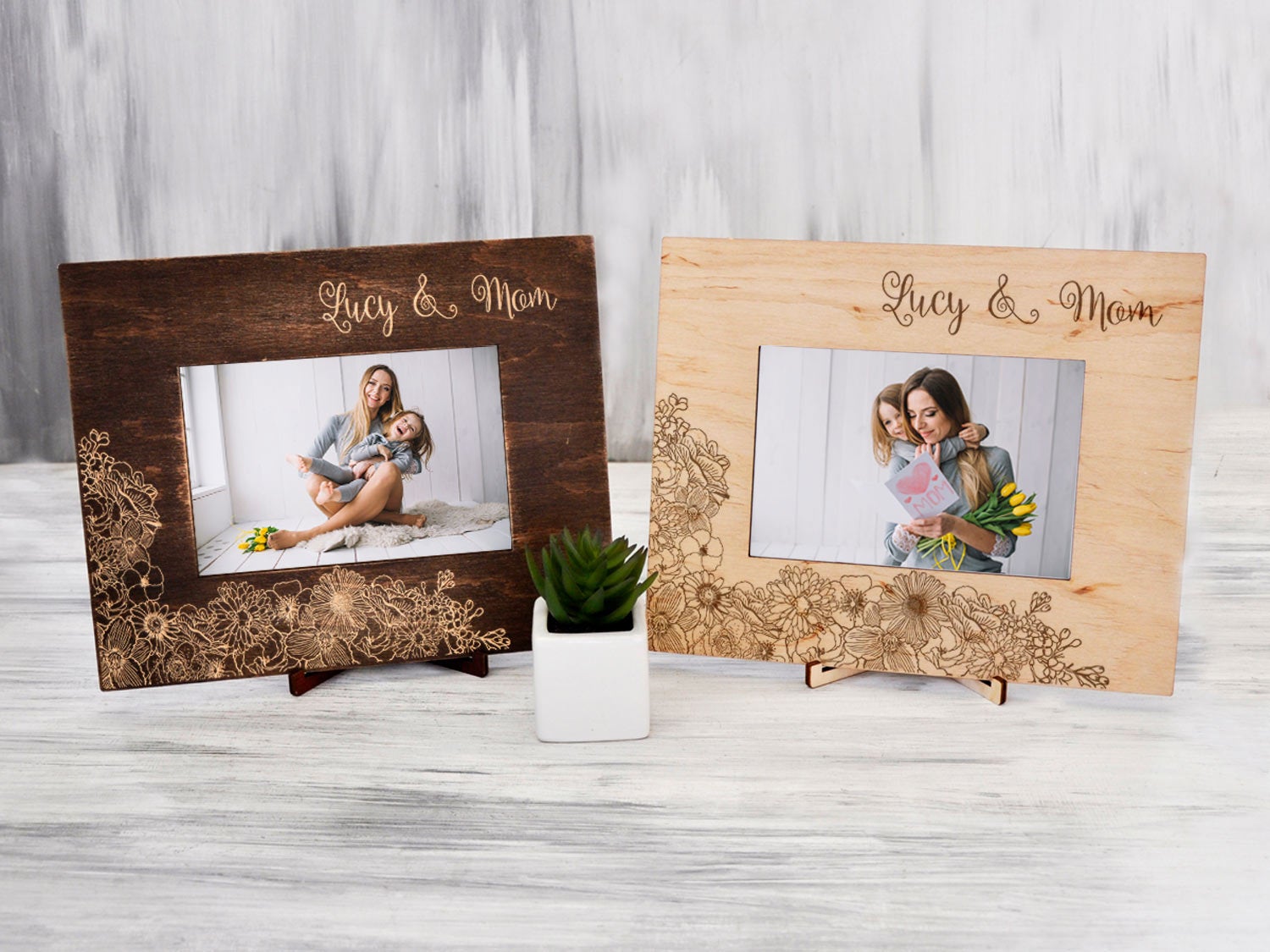 Personalized Picture Frame - Birthday Gift for Mother