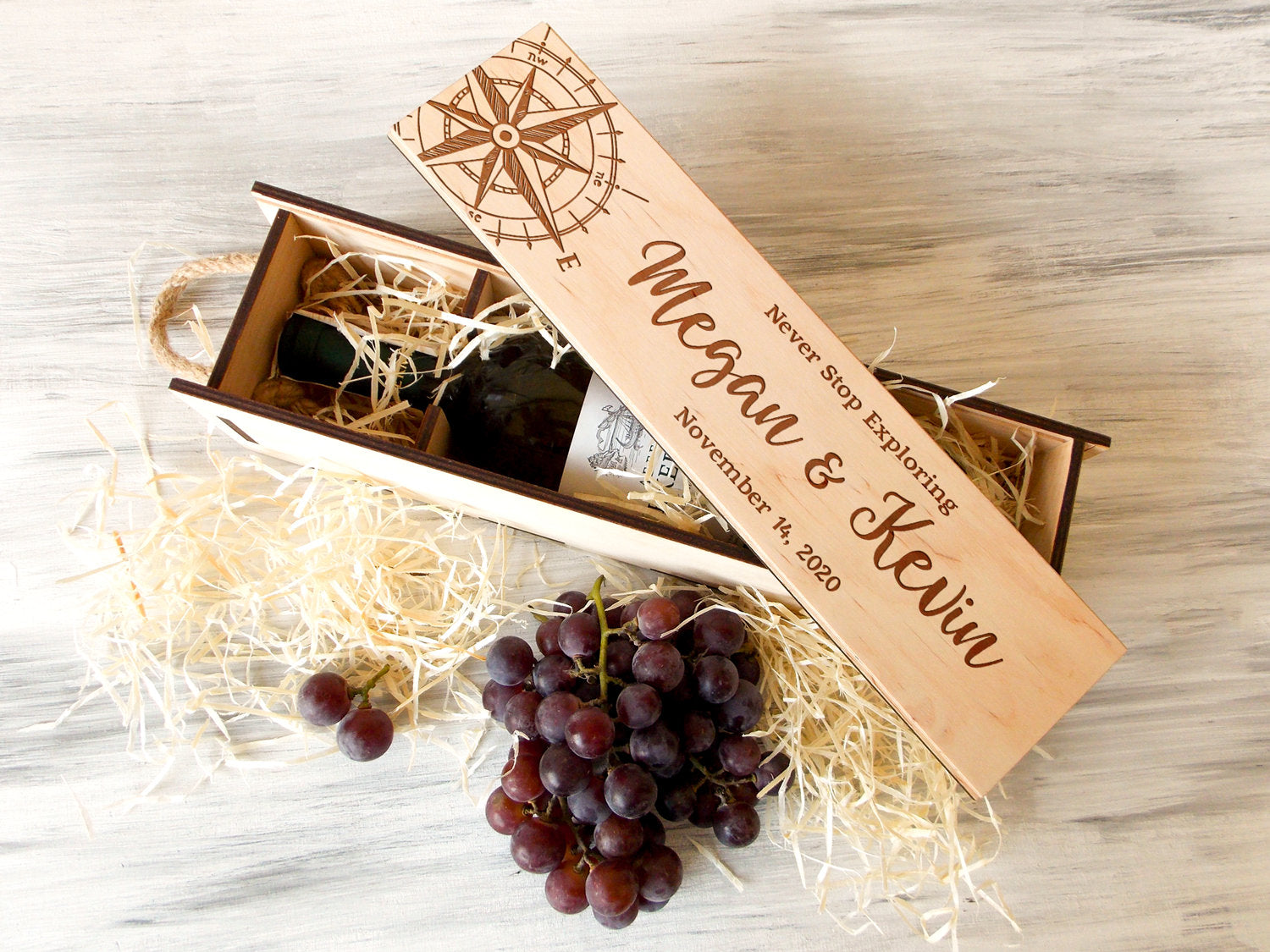 Wedding Wine Box - Adventure Gift Box