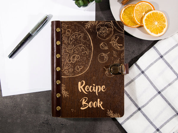 Personalize this Modern Simple Homemade Recipe Book Table Of