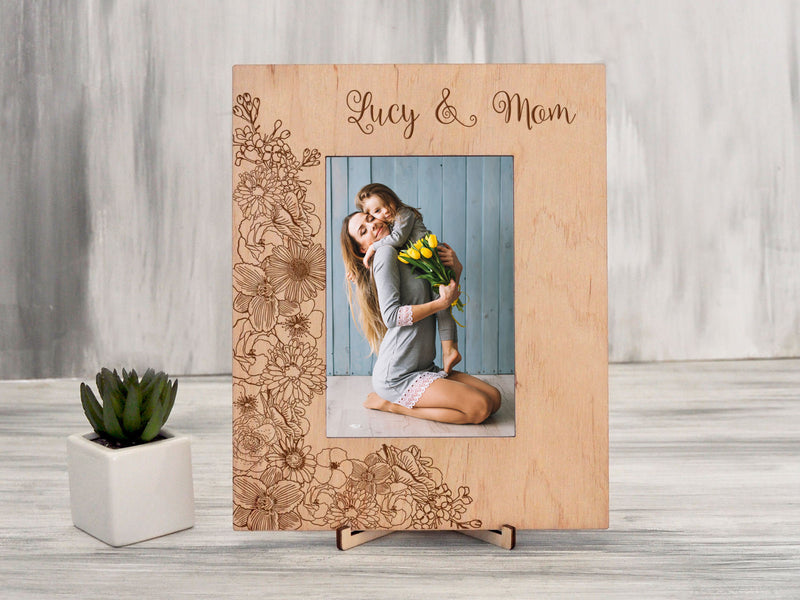 Personalized Picture Frame - Birthday Gift for Mother