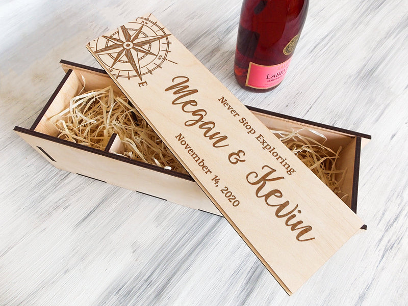 Wedding Wine Box - Adventure Gift Box
