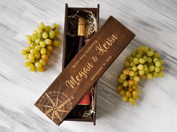 Wedding Wine Box - Adventure Gift Box