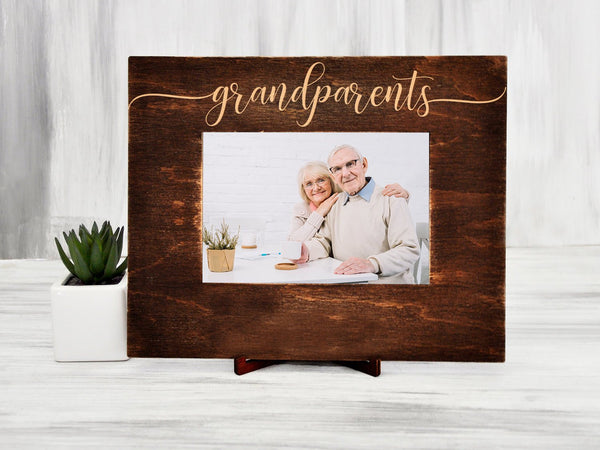 Grandparents Frame Family - Gift for Grandma & Grandpa
